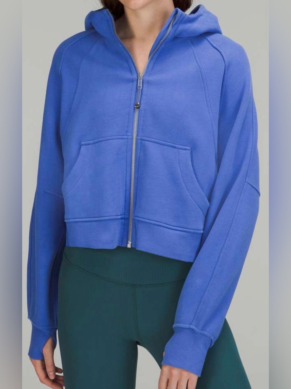 Lululemon Scuba Oversized Full Zip Hoodie
Wild Indigo Blue Purple SZ. M/L EUC